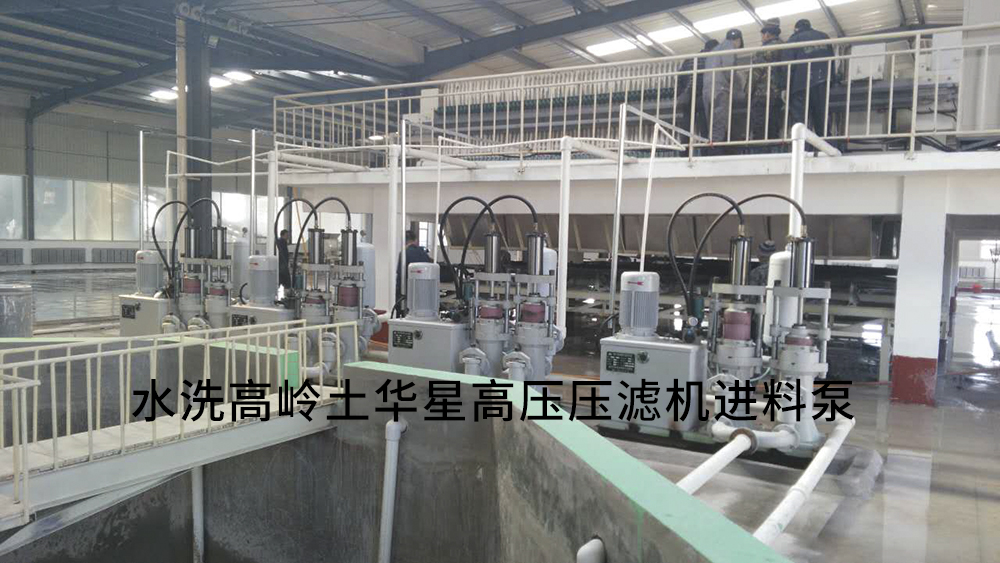 水洗高嶺土高壓壓濾機(jī)進(jìn)料泵 水洗高嶺土高壓壓濾機(jī)進(jìn)料泵